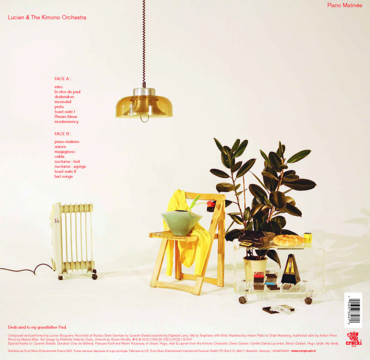 Piano Matinée - Lucien & The Kimono Orchestra (Vinyle)