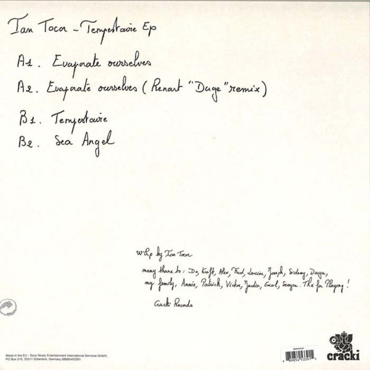 Tempestaire - Ian Tocor (Vinyle)