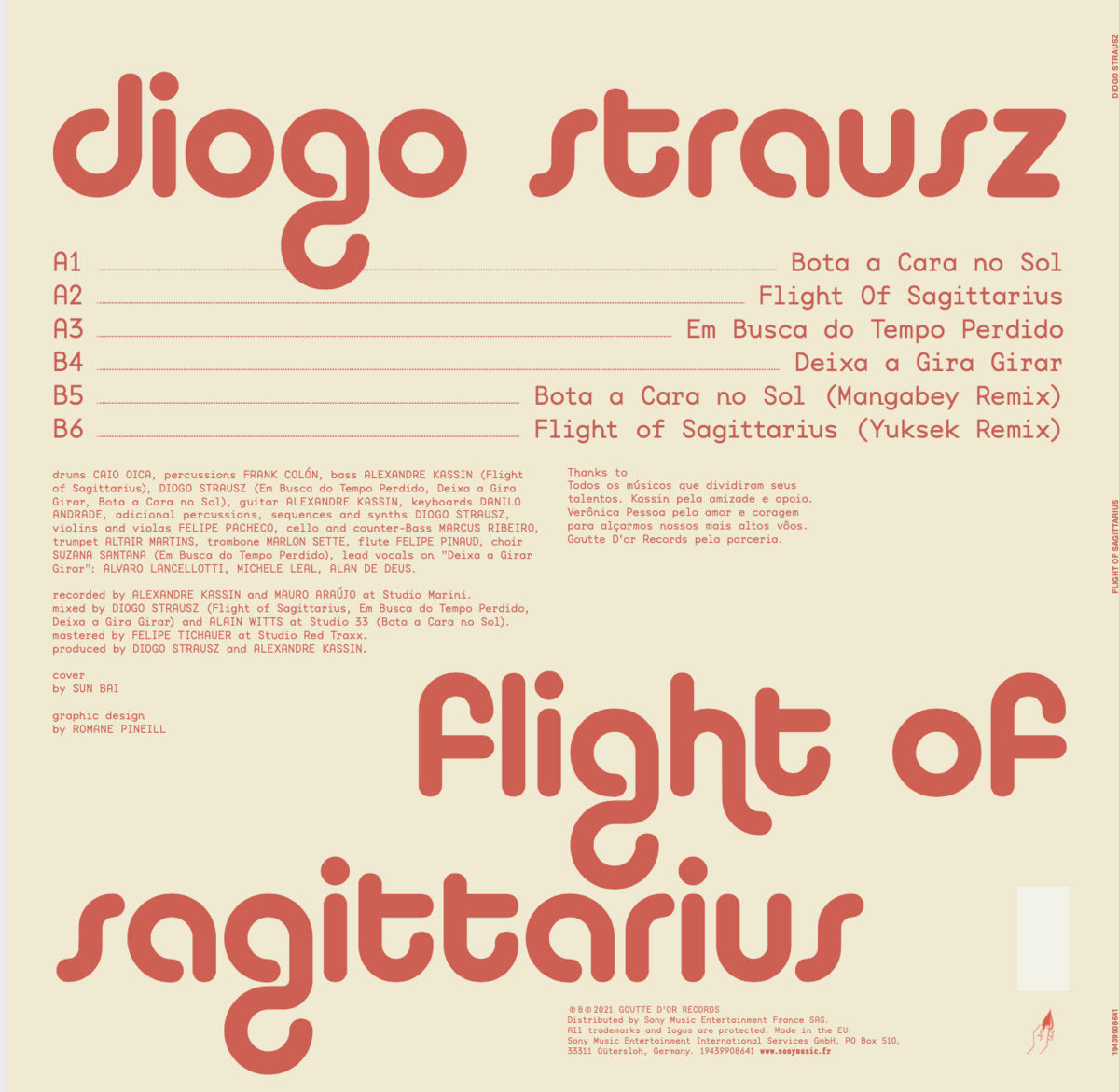 Flight of Sagittarius - Diogo Strausz (Vinyle)