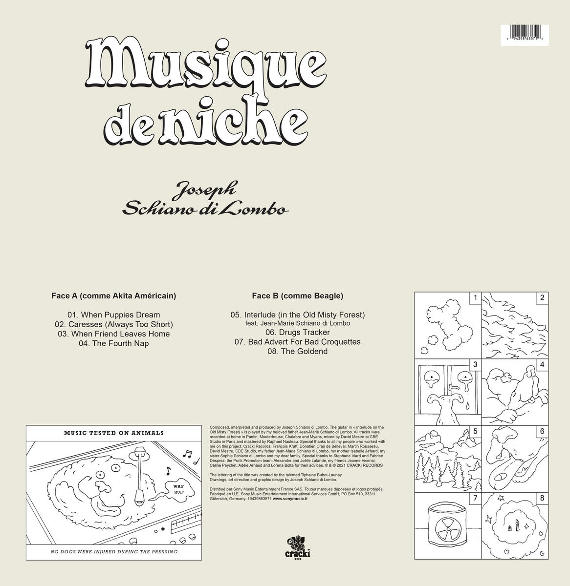 Musique de niche - Joseph Schiano di Lombo (Vinyle)