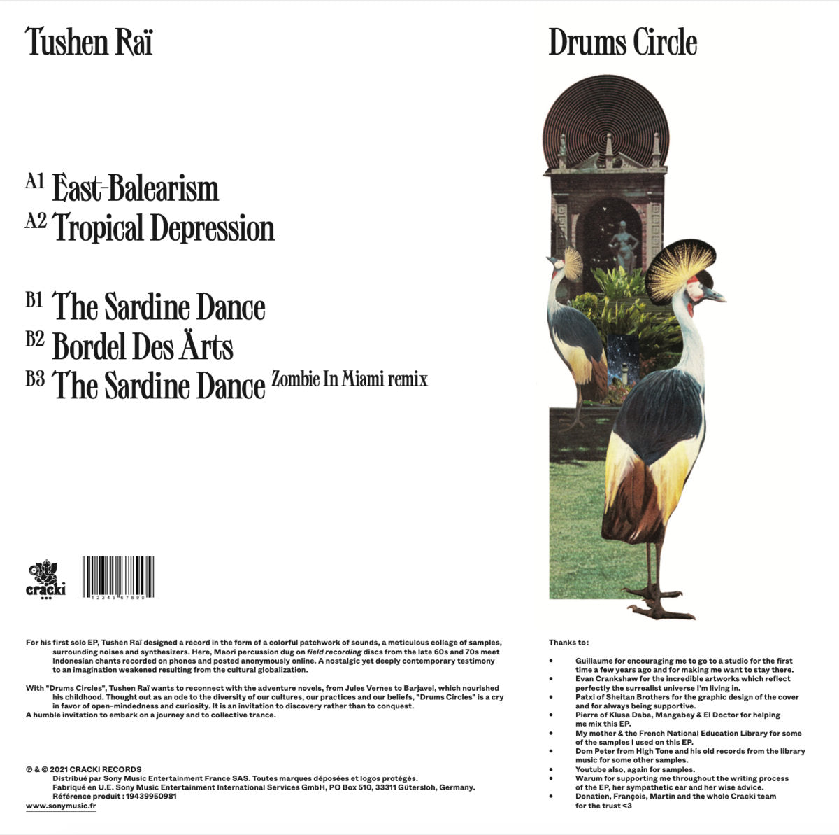 Drums Circle - Tushen Raï (Vinyle)