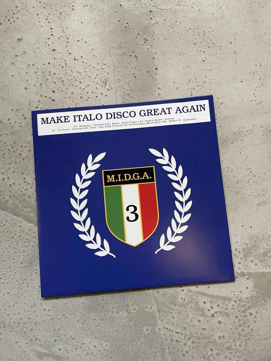 Make Italo Disco Great Again Vol.3 - Various Artists (Vinyle + T-shirt)
